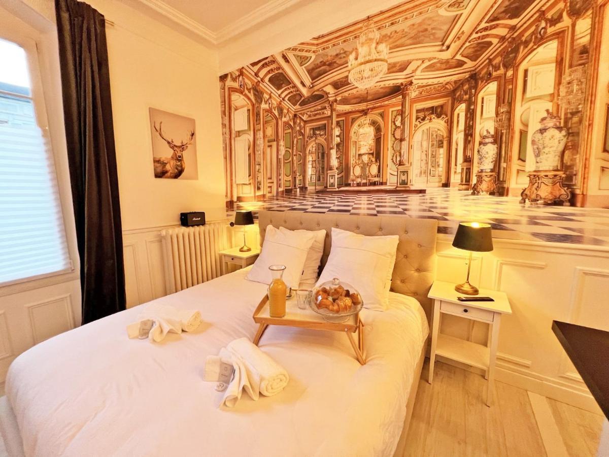 La Marquise - Cosy Flat - Jacuzzi - Senlis Apartment Санлис Екстериор снимка