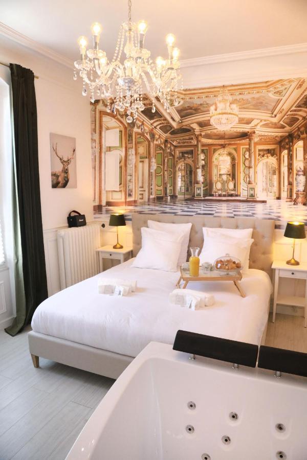 La Marquise - Cosy Flat - Jacuzzi - Senlis Apartment Санлис Екстериор снимка